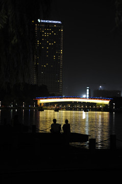 佛山千灯湖夜景