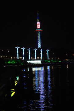 河源夜景
