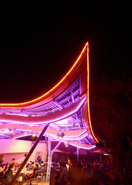 香港迪斯尼乐园夜景