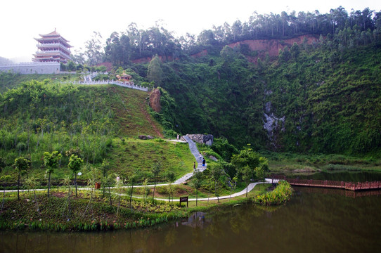 东莞水濂山森林公园风光