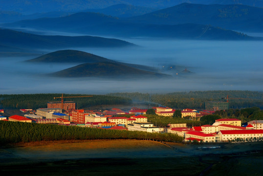 内蒙古乌兰布统草原风光