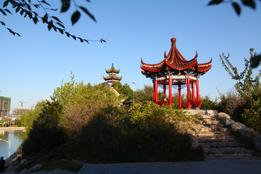 公园凉亭