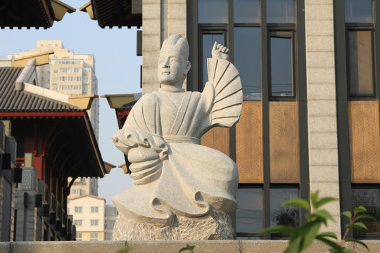 汉朝人俑