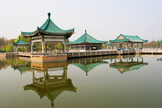 武汉 东湖景区水榭