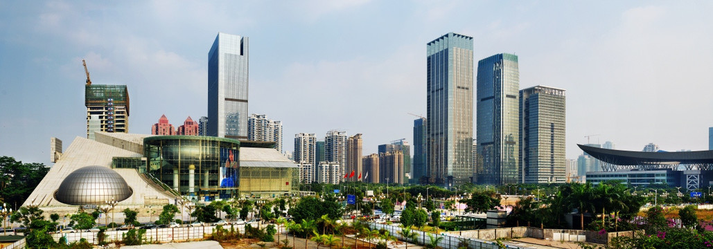 深圳中心区建筑群