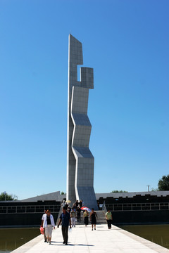 齐齐哈尔和平广场 胜利纪念碑