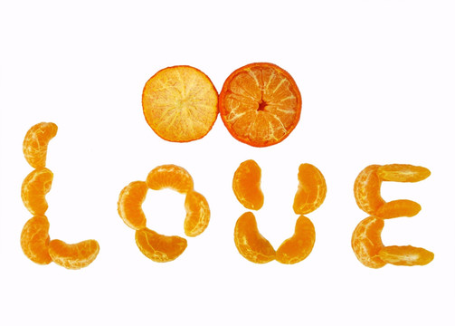 创意橘子造型