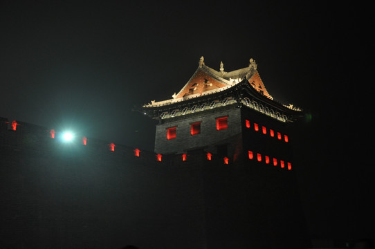 古城夜景
