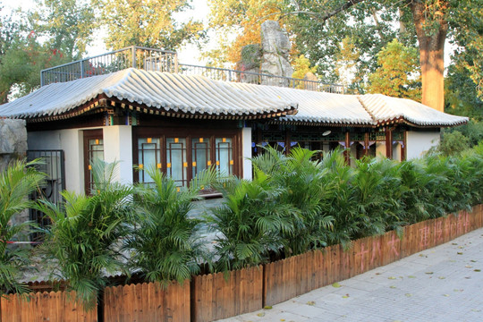 清华大学 近春园 古建筑