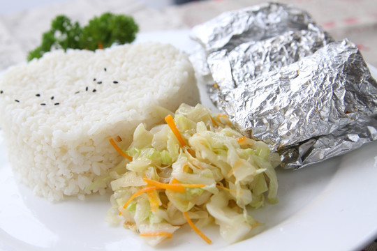 巴西烤鸡翅饭