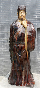 唐代文化名人雕像 韩愈