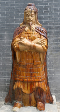 唐代文化名人雕像 骆宾王