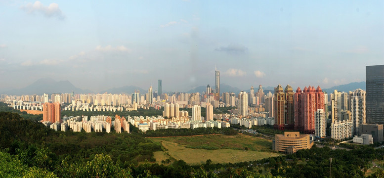 深圳市区全景