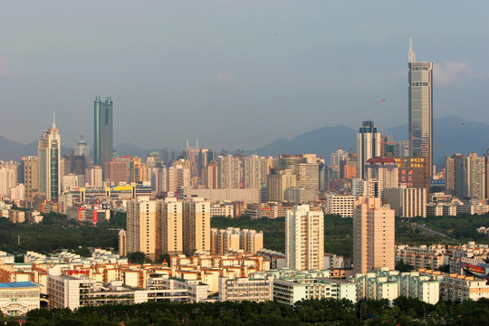 深圳 现代化建筑群