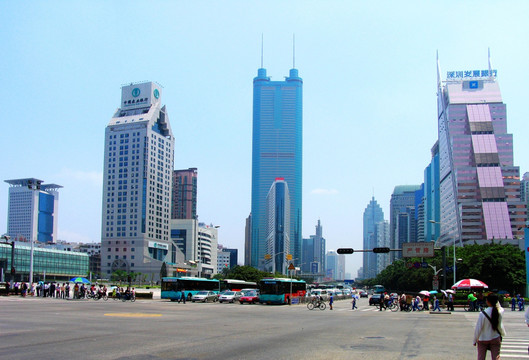 深圳 市区街景