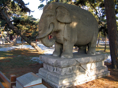 石像生-大象