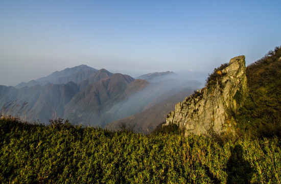 大熊山晨光