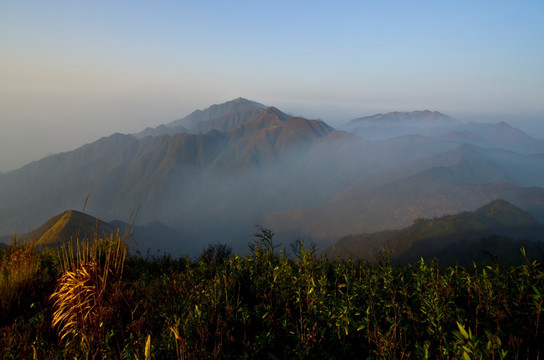 美丽的大熊山