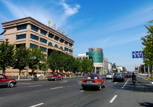 鞍山市市区风光