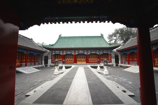 北京市恭王府银安殿