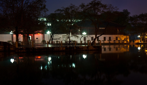 文明楼夜景