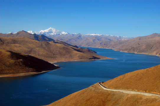 羊湖美景