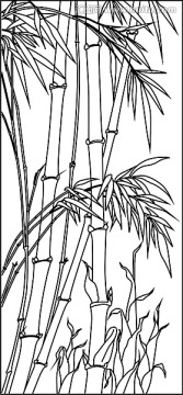 雕刻竹子
