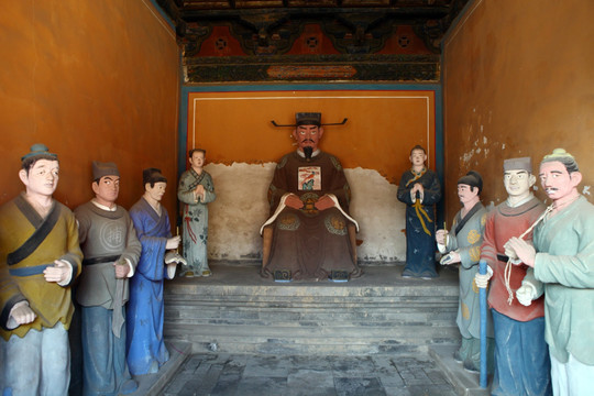 东岳庙雕塑