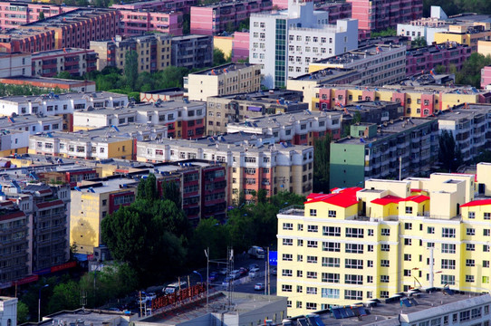 城市空间 乌鲁木齐建筑群