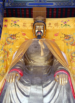刘备塑像