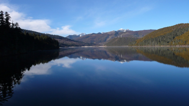 高原湖水