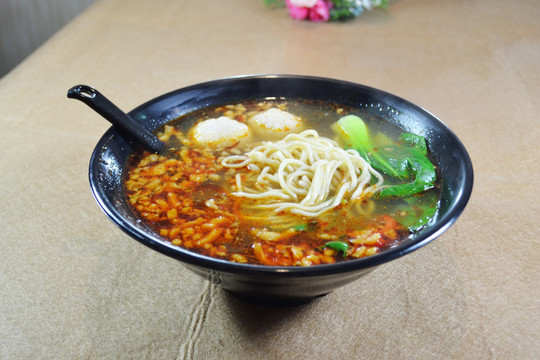 永和豆浆鱼丸香菇面