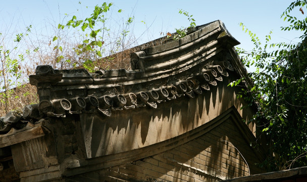 北京民居 （屋檐）