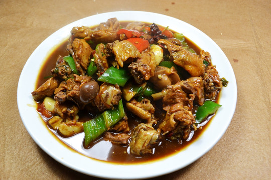 红烧鸡块