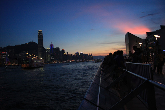 香港 香港夜景 香港维多利亚港 香港大都会