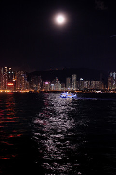 香港 香港夜景 香港维多利亚港 香港大都会