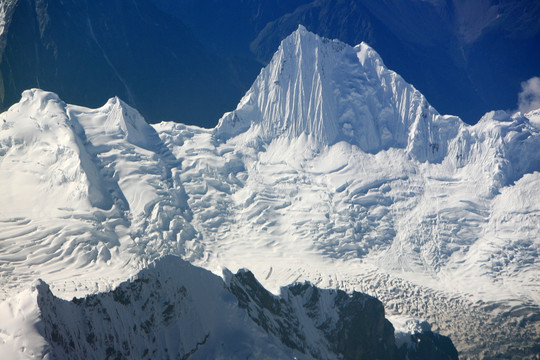 西藏航拍 雪山