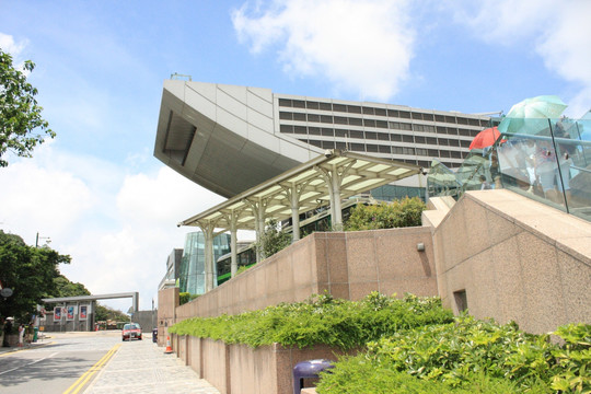 香港 香港街景 香港太平山 凌霄阁