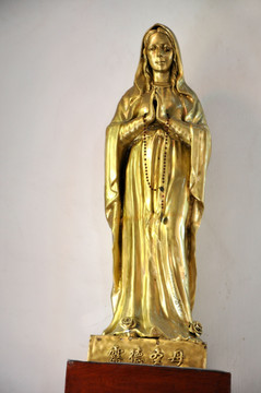 广州沙面教堂 露德圣母