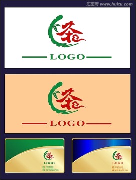 LOGO设计茶叶饮品LOGO