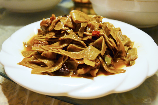 家常梅豆干