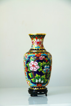 景泰蓝 花瓶