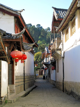 云南丽江 纳西风格建筑