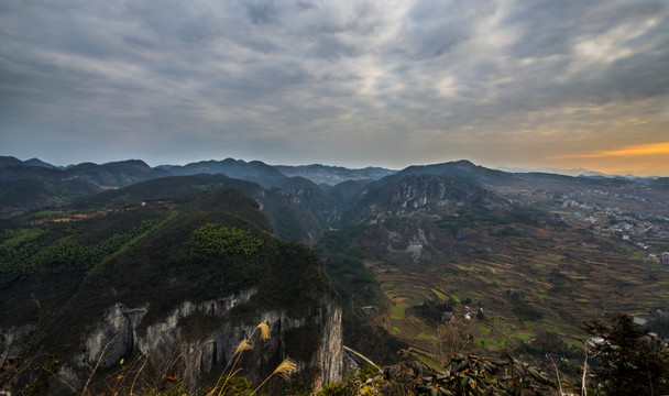 山崖风景