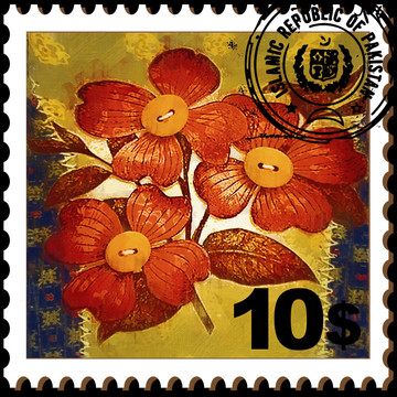 邮票 花朵