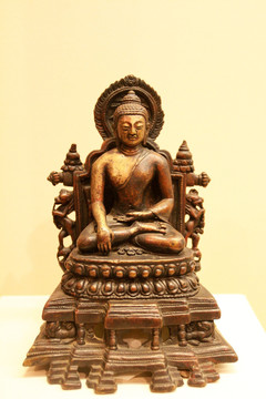 铜释迦牟尼佛坐像