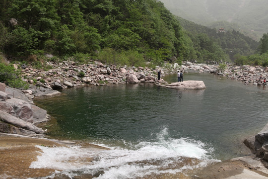 河南八里沟瀑布