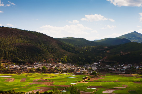 山村