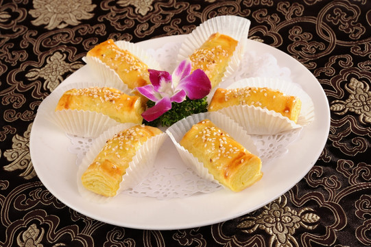 飘香芝麻酥饼