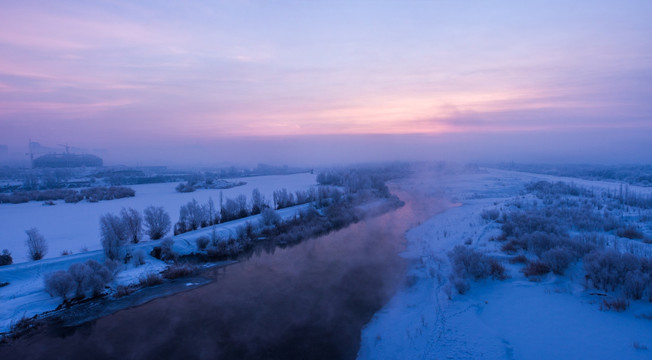 冬季河流